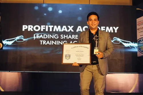 ProfitMax Academy named Leading Share Market Training Academy